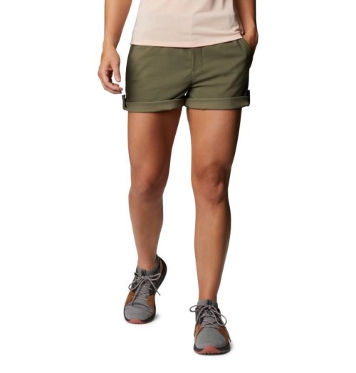 Women's Columbia Firwood Camp II Shorts Olive | CA-WA68C