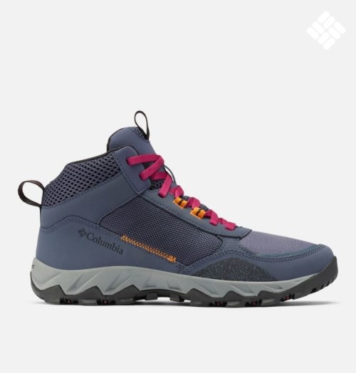 Women's Columbia Flow Centre Hiking Shoes Navy | CA-ZC56A