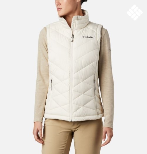 Women's Columbia Heavenly Vest Cream | CA-DL145