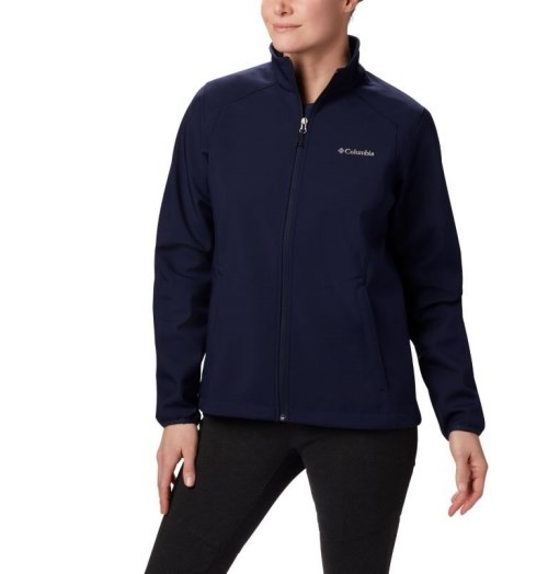 Women's Columbia Kruser Ridge II Shell Jackets Navy | CA-H6C54