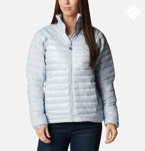 Women's Columbia Labyrinth Loop Omni-Heat Infinity Insulated Jackets Light Grey | CA-VL58A