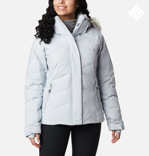 Women's Columbia Lay D Down II Jackets Light Grey | CA-M56A3