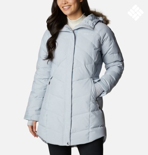 Women's Columbia Lay D Down II Mid Jackets Light Grey | CA-Q1548