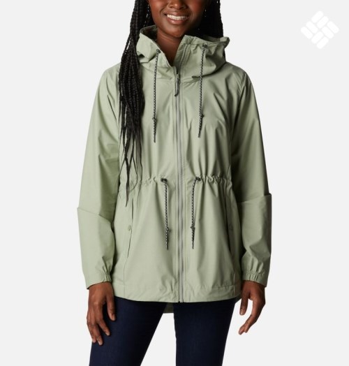 Women's Columbia Lillian Ridge Shell Jackets Olive | CA-U5036