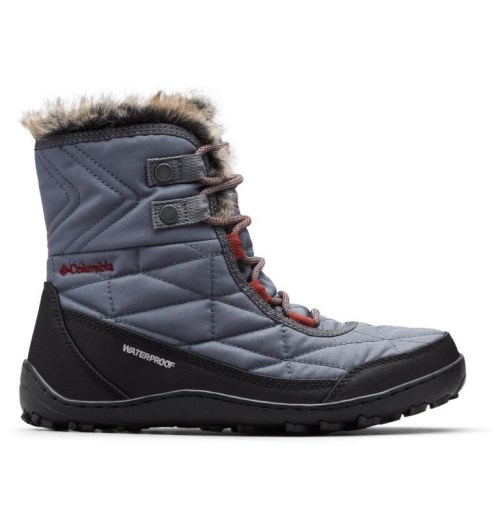 Women's Columbia Minx Shorty III Boots Grey | CA-P4C83