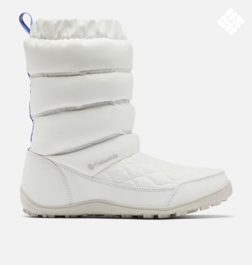 Women's Columbia Minx Slip IV Boots White | CA-H8LA3