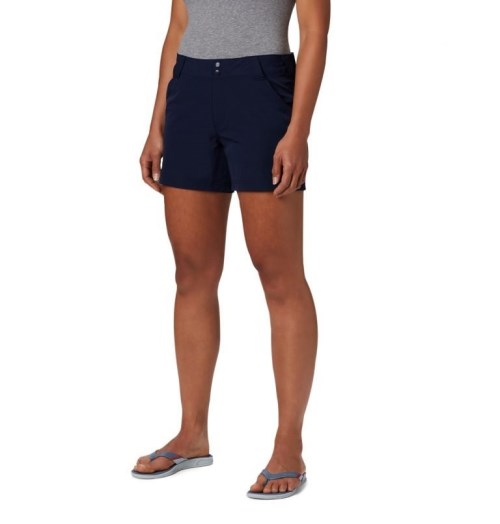 Women's Columbia PFG Coral Point III Shorts Navy | CA-ZC65A