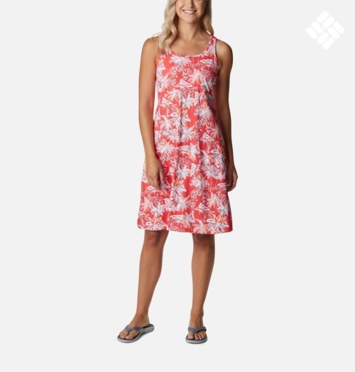 Women's Columbia PFG Freezer III Dress Flower | CA-A534L