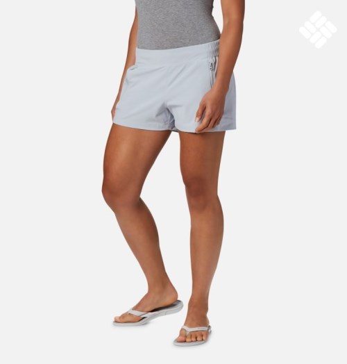 Women's Columbia PFG Tidal II Shorts Light Grey | CA-RC350