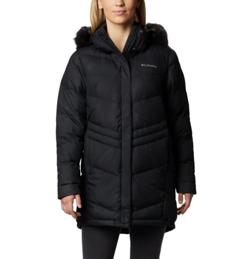 Women's Columbia Peak to Park Mid Insulated Jackets Black | CA-X31A5