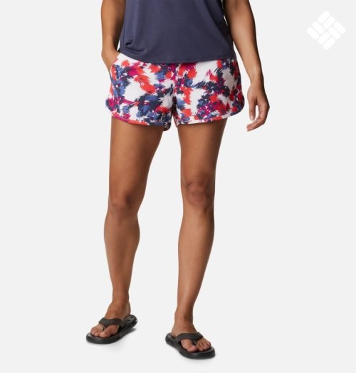 Women's Columbia Pleasant Creek Stretch Shorts Multicolor | CA-DL604