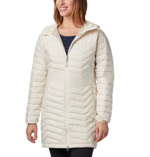 Women's Columbia Powder Lite Mid Jackets Cream | CA-XC31L