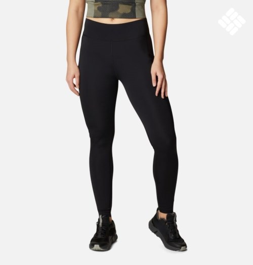 Women's Columbia River Tight Black | CA-Y460C