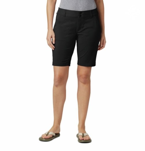 Women's Columbia Saturday Trail Long Shorts Black | CA-V5183