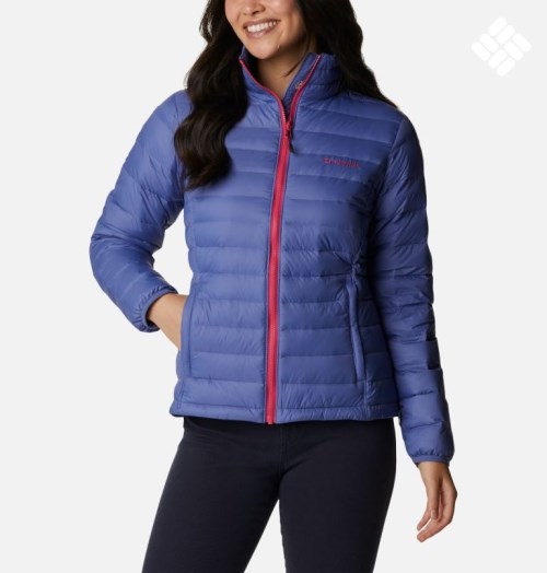 Women's Columbia Sister Brook Down Jackets Blue | CA-O034C