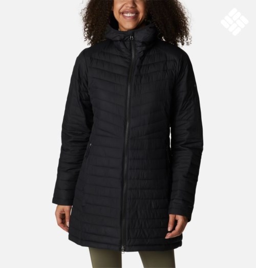 Women's Columbia Slope Edge Mid Jackets Black | CA-H456A