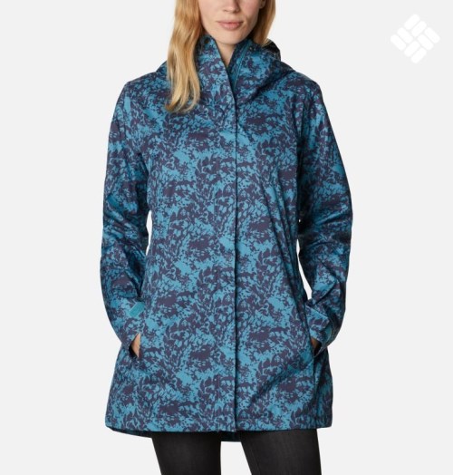 Women's Columbia Splash A Little II Jackets Turquoise | CA-P36AL