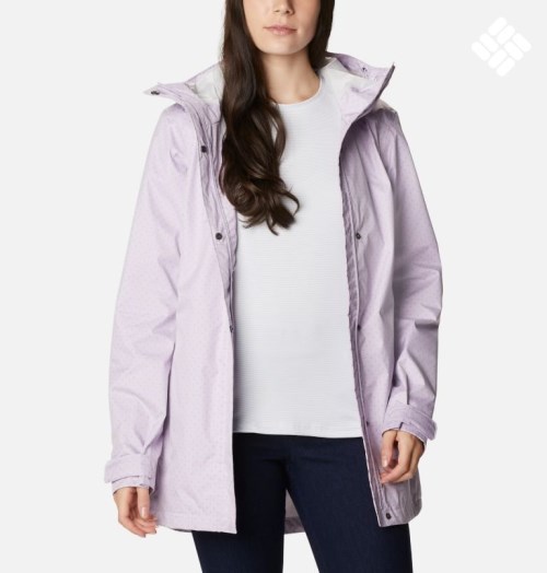 Women's Columbia Splash A Little II Jackets Lavender | CA-Q4806