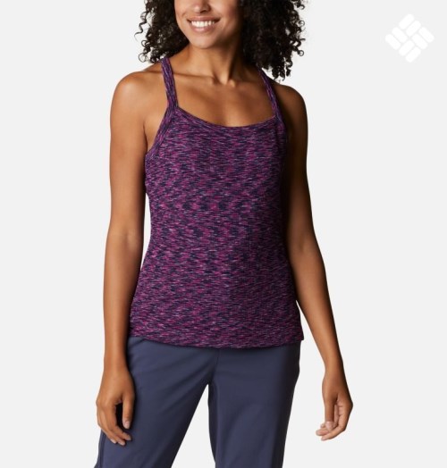 Women's Columbia Stanley Park Tanks Fuchsia | CA-G81C4