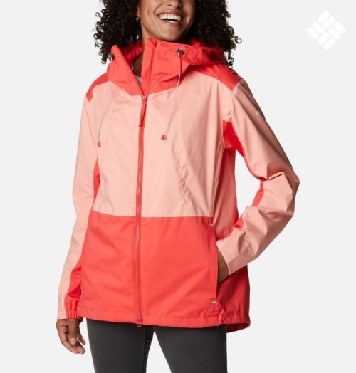 Women's Columbia Sunrise Ridge Jackets Coral | CA-P013A