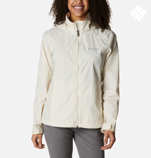 Women's Columbia Switchback III Jackets Cream | CA-Y1A40