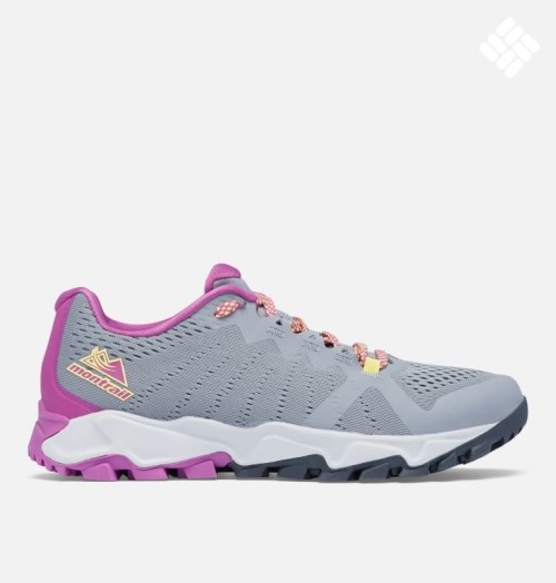 Women's Columbia Trans Alps F.K.T. III Trail Running Shoes Light Grey / Pink | CA-Z605A