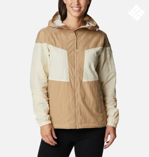 Women's Columbia Wallowa Park Lined Jackets Beige / Brown | CA-R68C4