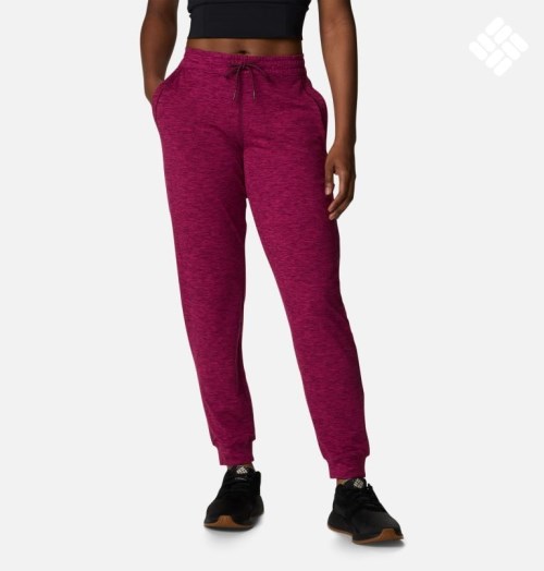 Women's Columbia Weekend Adventure Jogger Fuchsia | CA-W5061