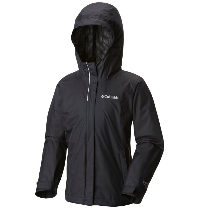 Kids' Columbia Arcadia Jackets Black | CA-T65C4