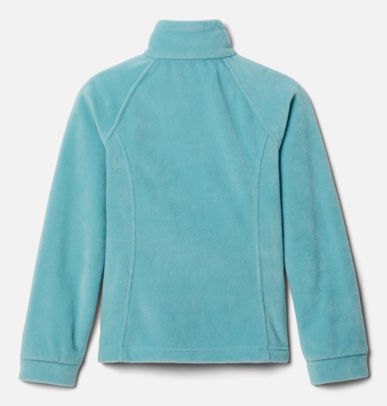 Kids' Columbia Benton Springs Fleece Jackets Turquoise | CA-A685A