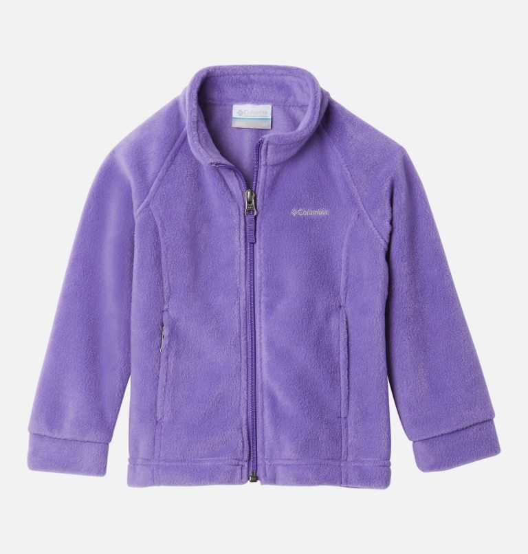 Kids\' Columbia Benton Springs Fleece Jackets Lavender | CA-BC403