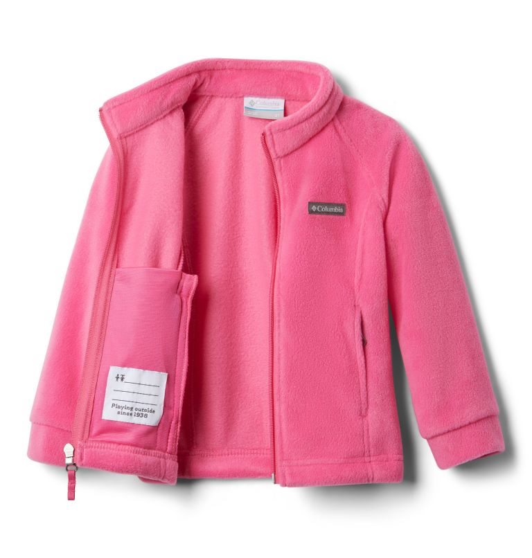 Kids' Columbia Benton Springs Fleece Jackets Pink | CA-C3604