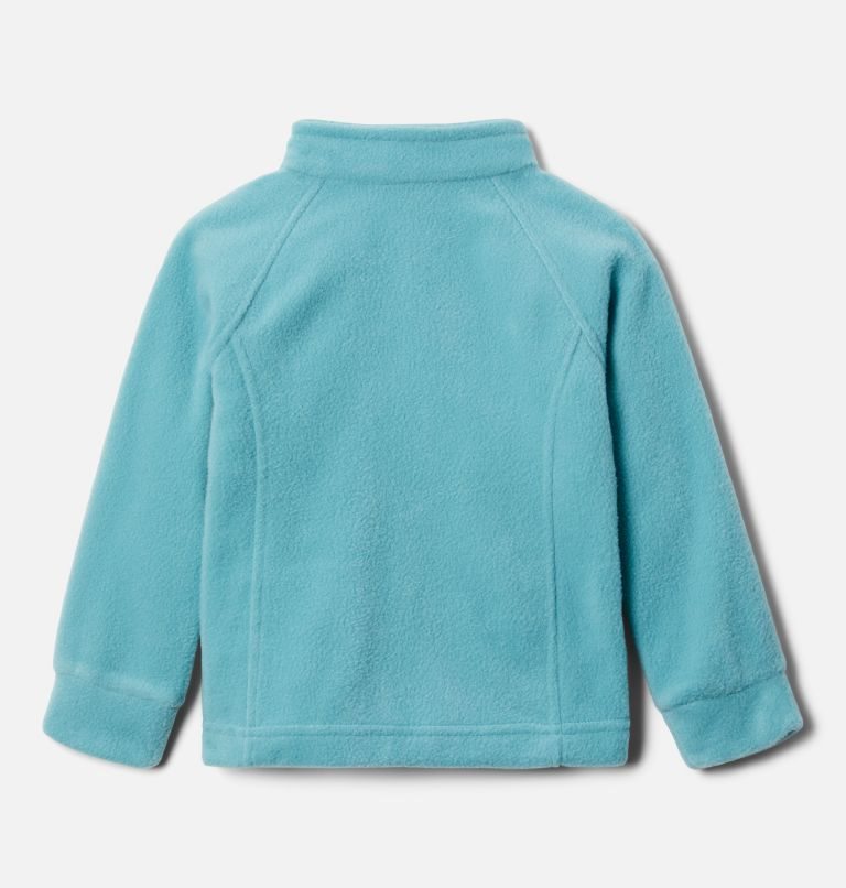 Kids' Columbia Benton Springs Fleece Jackets Turquoise | CA-C5L80