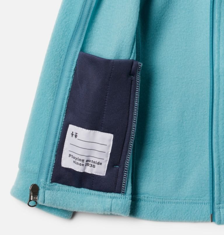 Kids' Columbia Benton Springs Fleece Jackets Turquoise | CA-C5L80