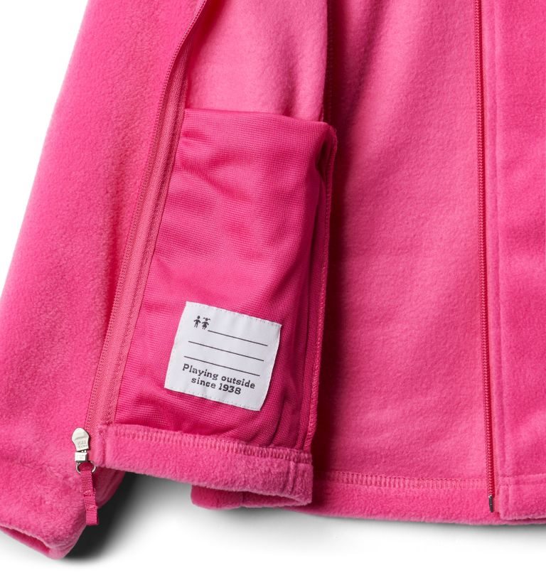 Kids' Columbia Benton Springs Fleece Jackets Pink | CA-JL8A4