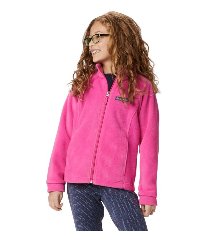 Kids\' Columbia Benton Springs Fleece Jackets Pink | CA-JL8A4