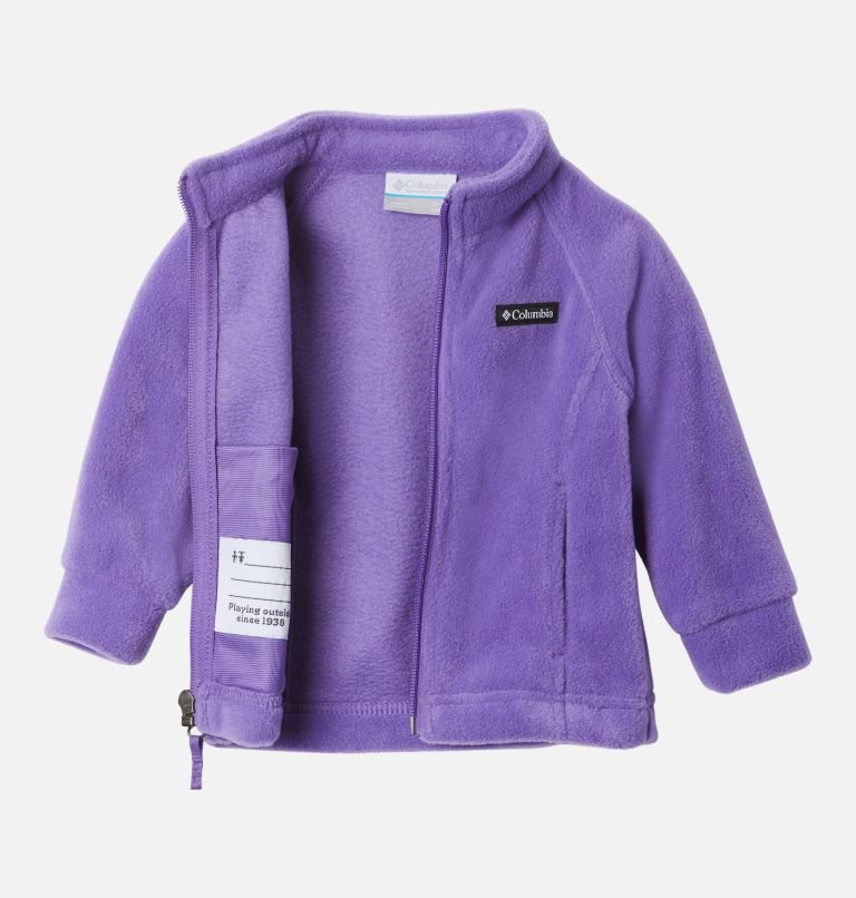 Kids' Columbia Benton Springs Fleece Jackets Lavender | CA-KL345