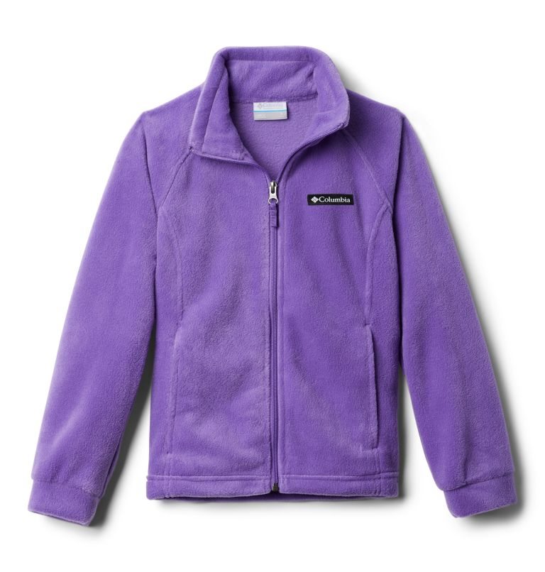 Kids' Columbia Benton Springs Fleece Jackets Lavender | CA-O6301