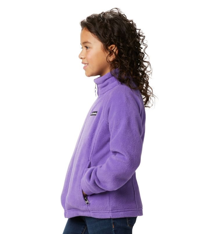 Kids' Columbia Benton Springs Fleece Jackets Lavender | CA-O6301