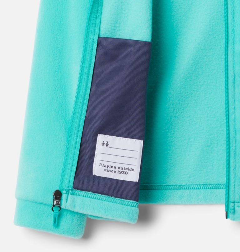 Kids' Columbia Benton Springs Fleece Jackets Turquoise | CA-R084A