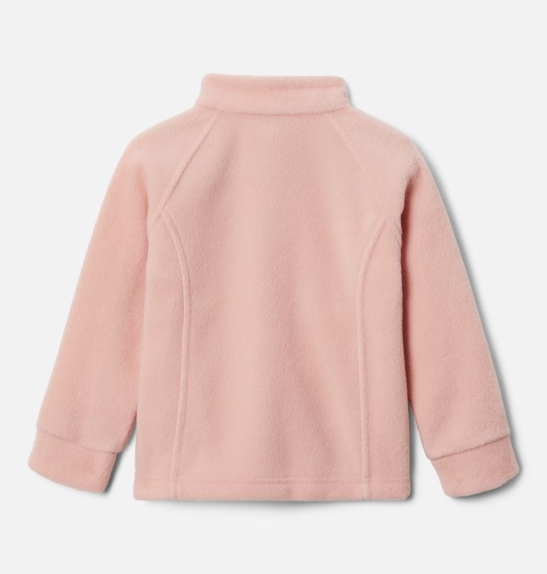 Kids' Columbia Benton Springs Fleece Jackets Pink | CA-VC53L