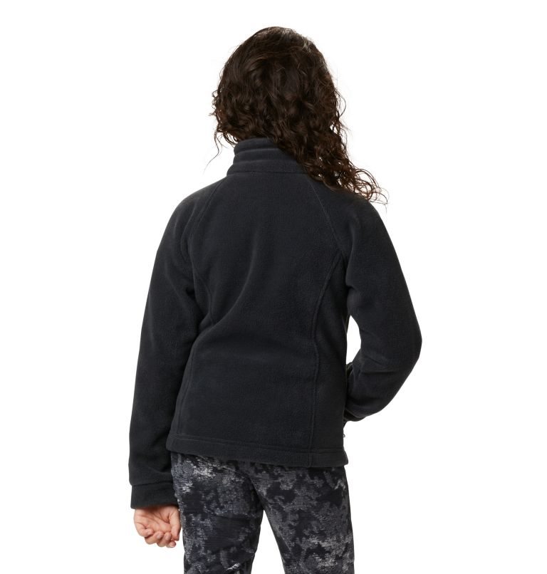 Kids' Columbia Benton Springs Fleece Jackets Black | CA-X4160