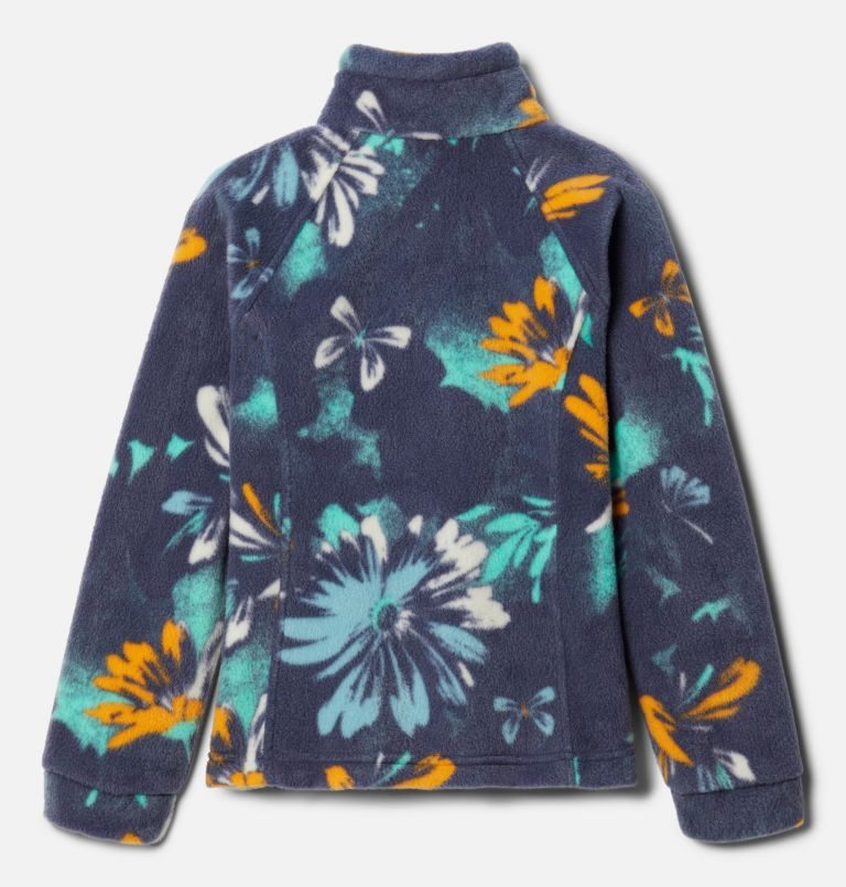 Kids' Columbia Benton Springs II Printed Fleece Jackets Flower | CA-V18AC