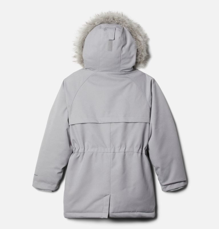 Kids' Columbia Boundary Bay Down Jackets Light Grey | CA-O6C1L