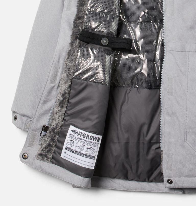 Kids' Columbia Boundary Bay Down Jackets Light Grey | CA-O6C1L