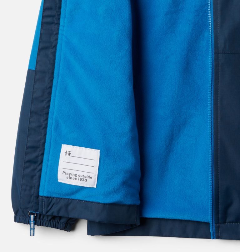 Kids' Columbia Endless Explorer Jackets Navy | CA-D3A40