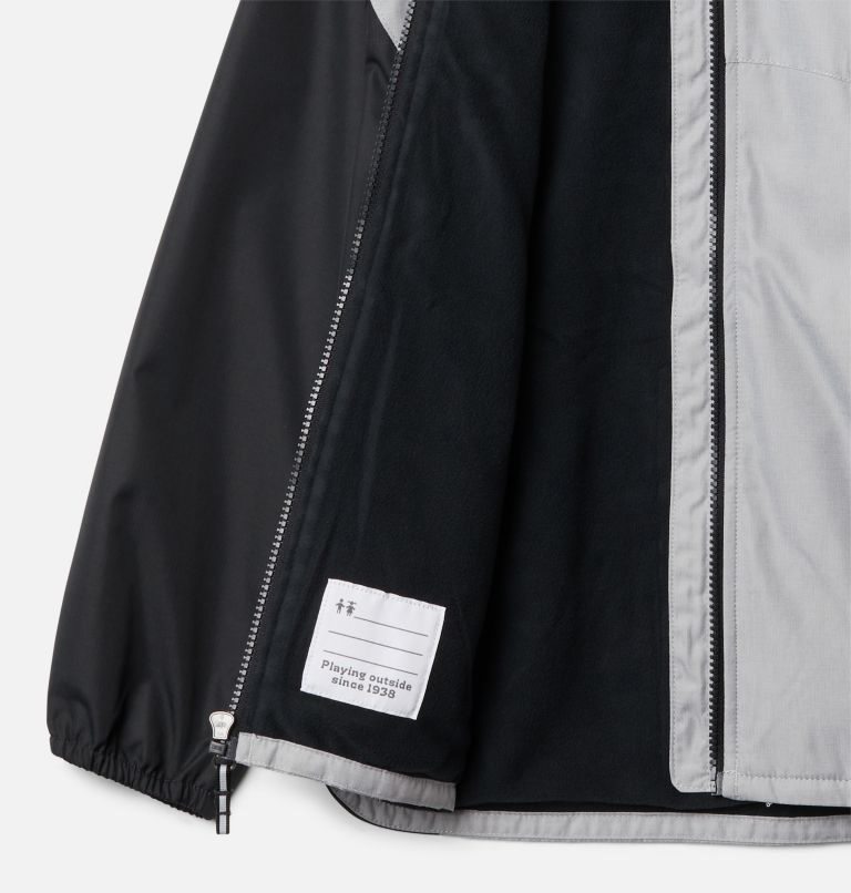 Kids' Columbia Endless Explorer Jackets Black / Light Grey | CA-RAL86