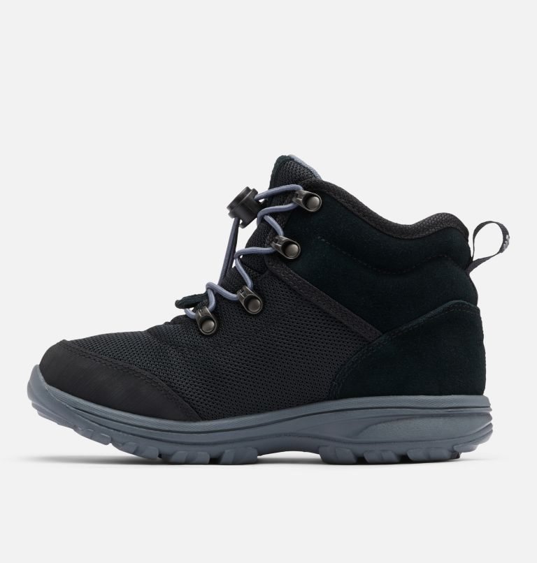 Kids' Columbia Fairbanks Mid Boots Black | CA-LC603