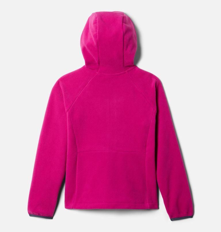 Kids' Columbia Fast Trek II Full Zip Fleece Jackets Fuchsia | CA-Z4C56