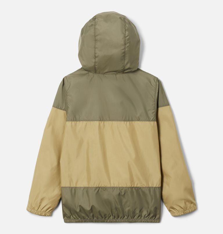 Kids' Columbia Flash Challenger Windbreaker Jackets Olive | CA-A3L08